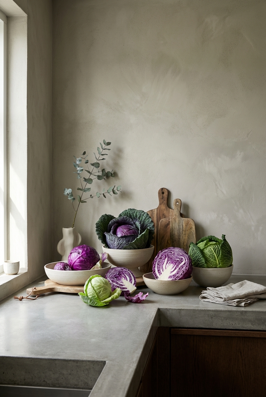 How to Avoid a “Theme Decor” Look with Cabbage Pieces