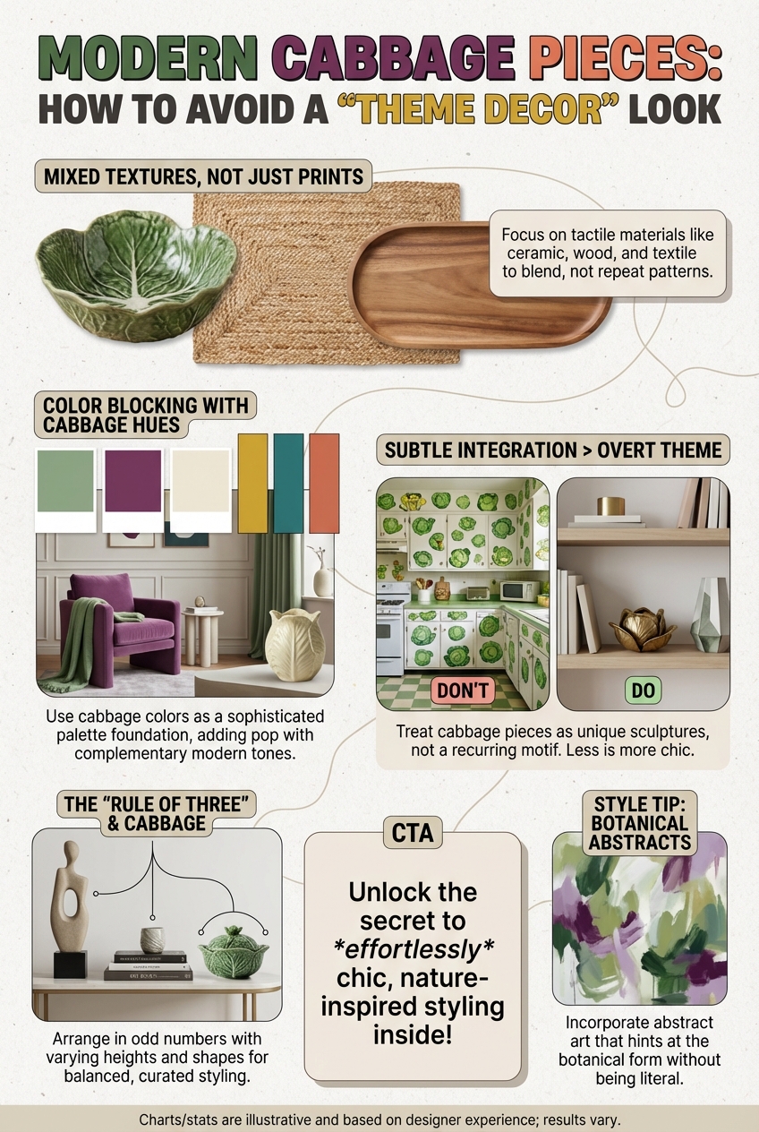 How to Avoid a “Theme Decor” Look with Cabbage Pieces - photo 4