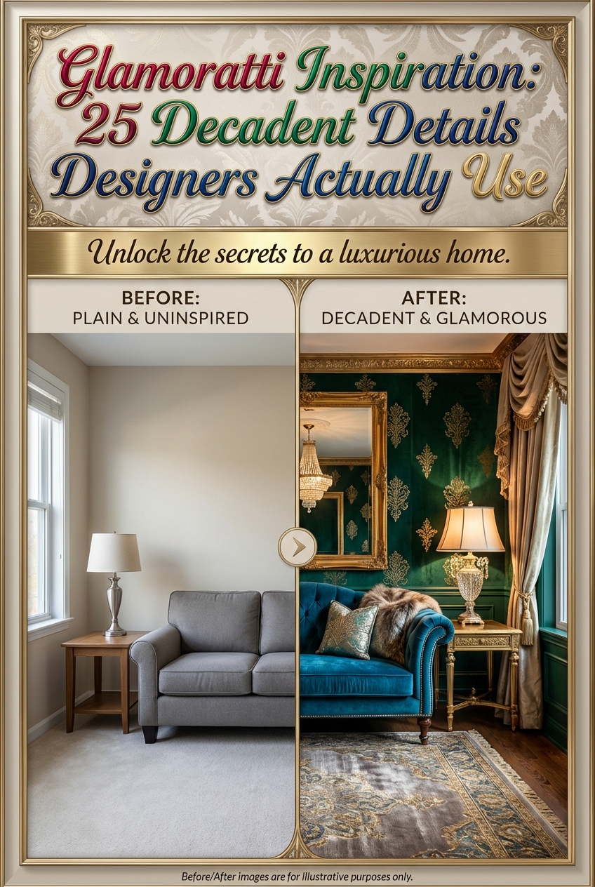 Glamoratti Inspiration: 25 Decadent Details Designers Actually Use - photo 5