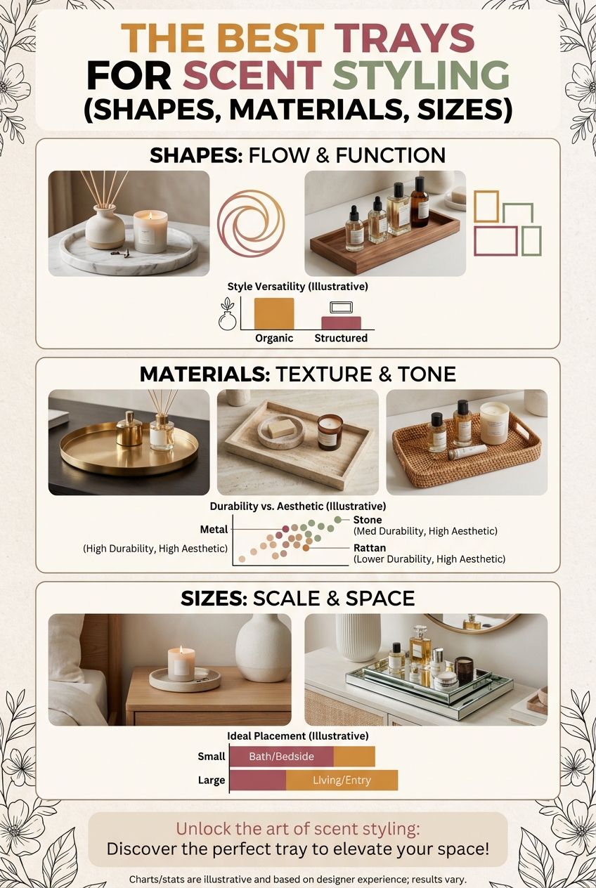 The Best Trays for Scent Styling (Shapes, Materials, Sizes) - photo 3