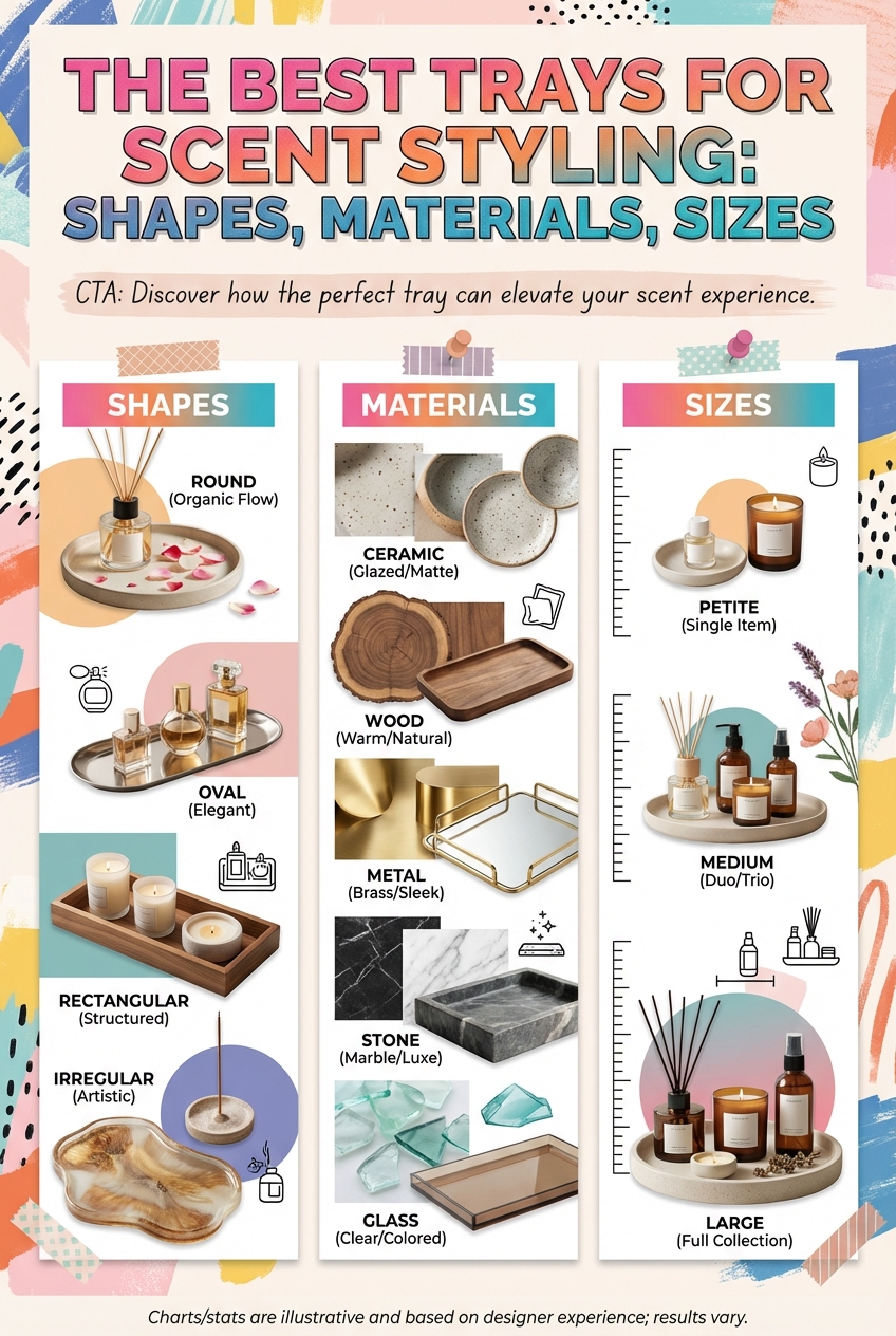 The Best Trays for Scent Styling (Shapes, Materials, Sizes) - photo 4