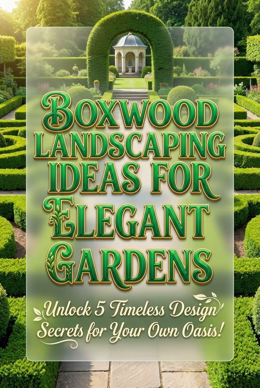 Boxwood Landscaping Ideas for Elegant Gardens - photo 2