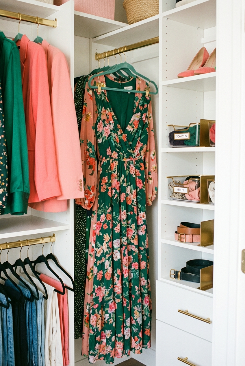 How to Hang Long Dresses in a Short Closet Storage Solutions
