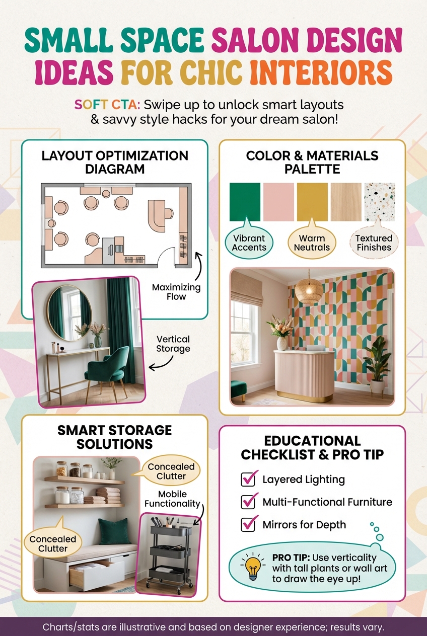 Small Space Salon Design Ideas for Chic Interiors - photo 4