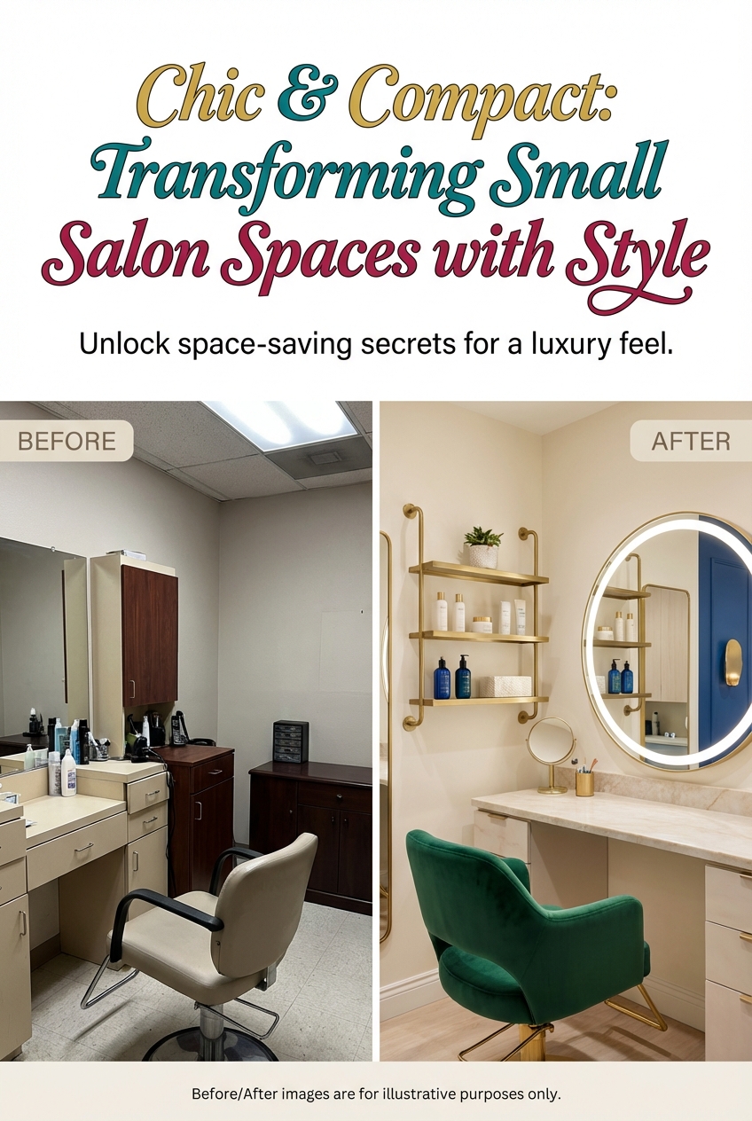 Small Space Salon Design Ideas for Chic Interiors - photo 5