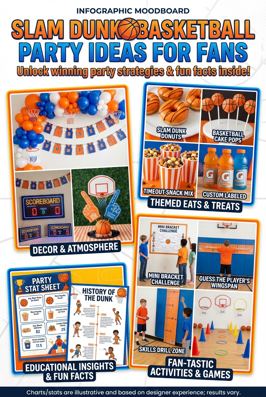 Slam Dunk Basketball Party Ideas for Fans - photo 4