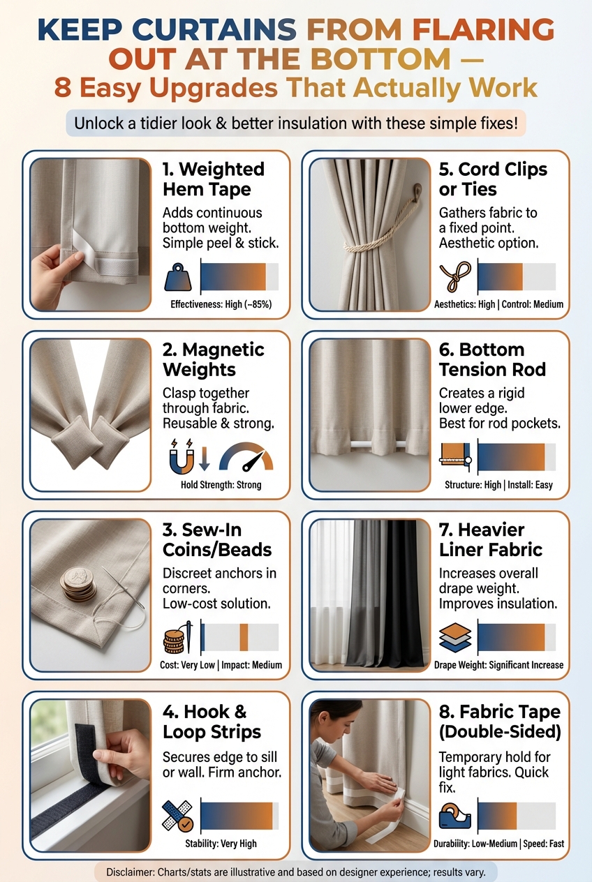 Keep Curtains from Flaring Out at the Bottom – 8 Easy Upgrades That Actually Work - photo 3