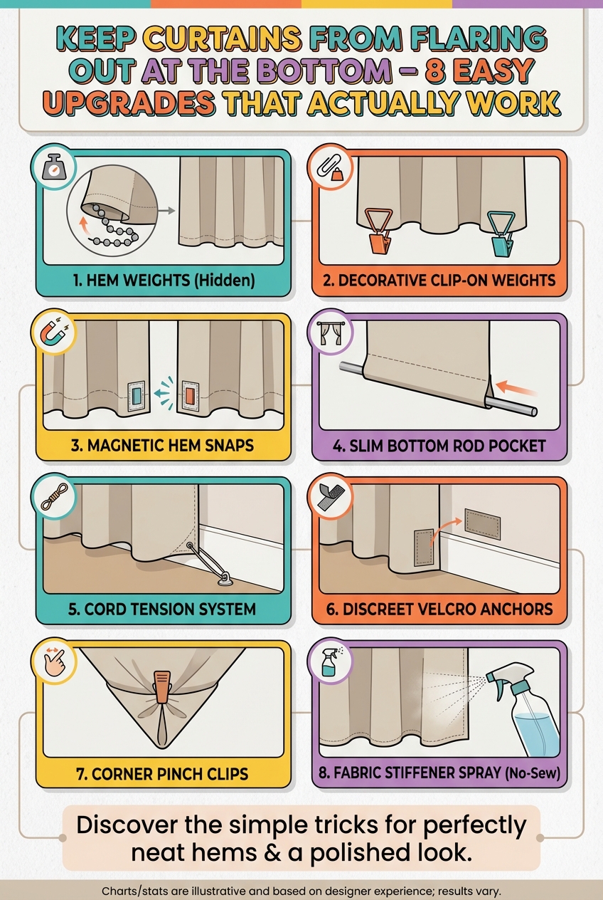 Keep Curtains from Flaring Out at the Bottom – 8 Easy Upgrades That Actually Work - photo 4