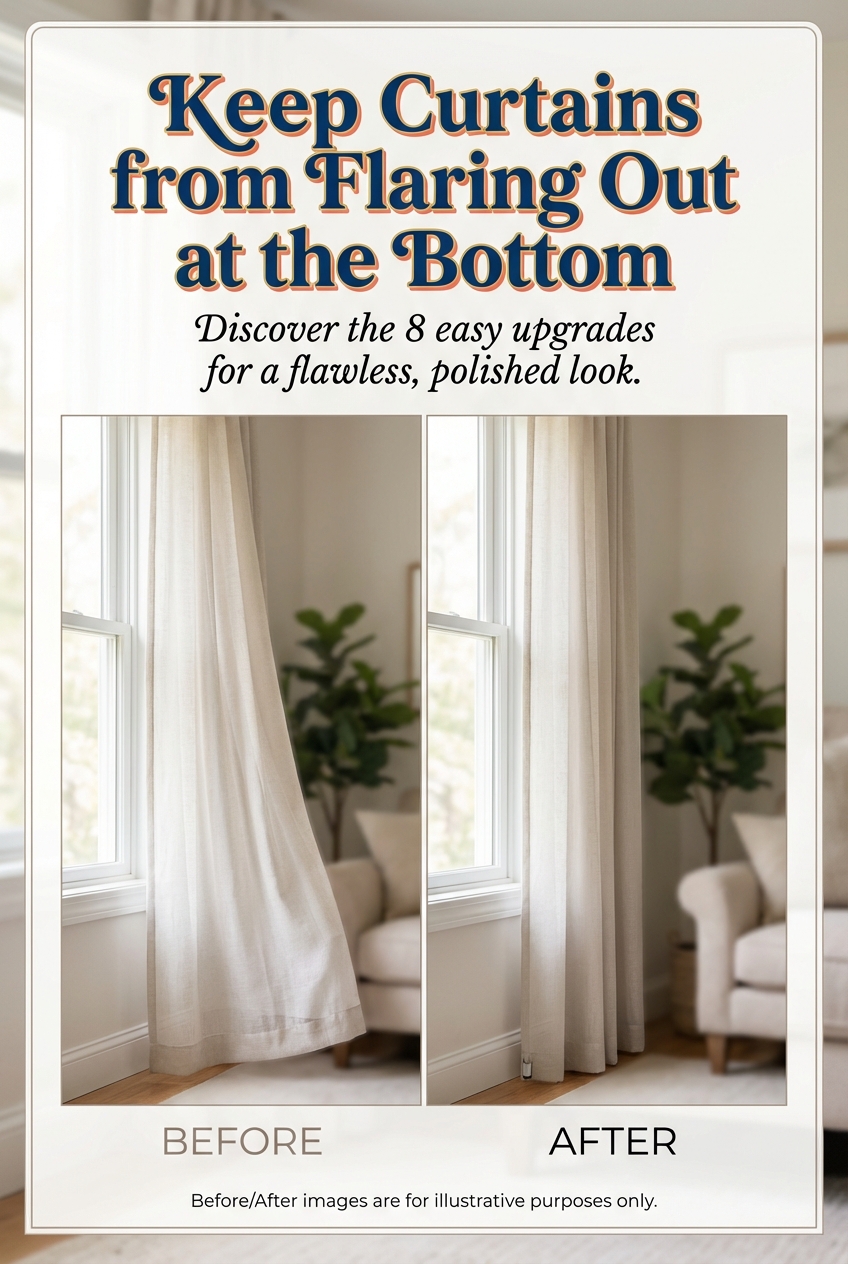 Keep Curtains from Flaring Out at the Bottom – 8 Easy Upgrades That Actually Work - photo 5