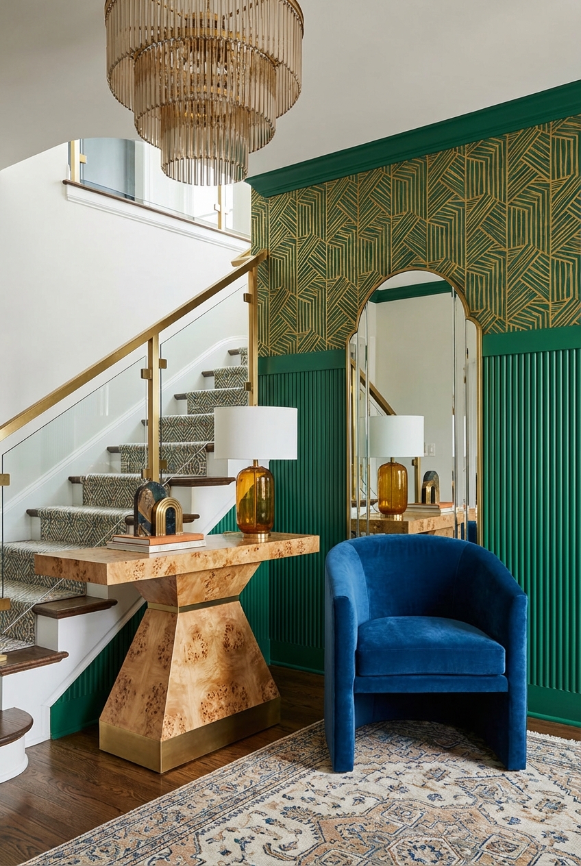 How to Add Neo Deco Style to Builder-Grade Spaces
