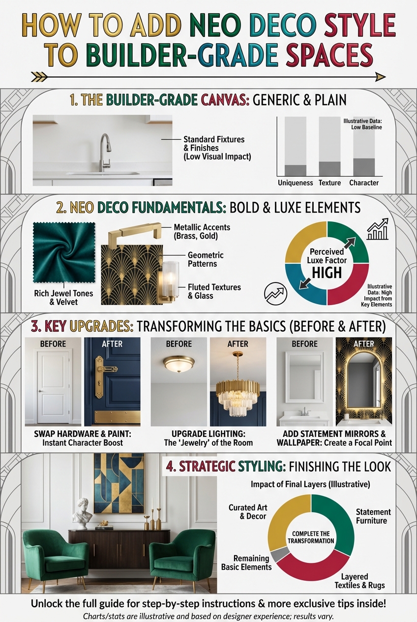 How to Add Neo Deco Style to Builder-Grade Spaces - photo 3