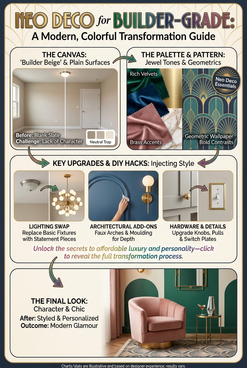 How to Add Neo Deco Style to Builder-Grade Spaces - photo 4