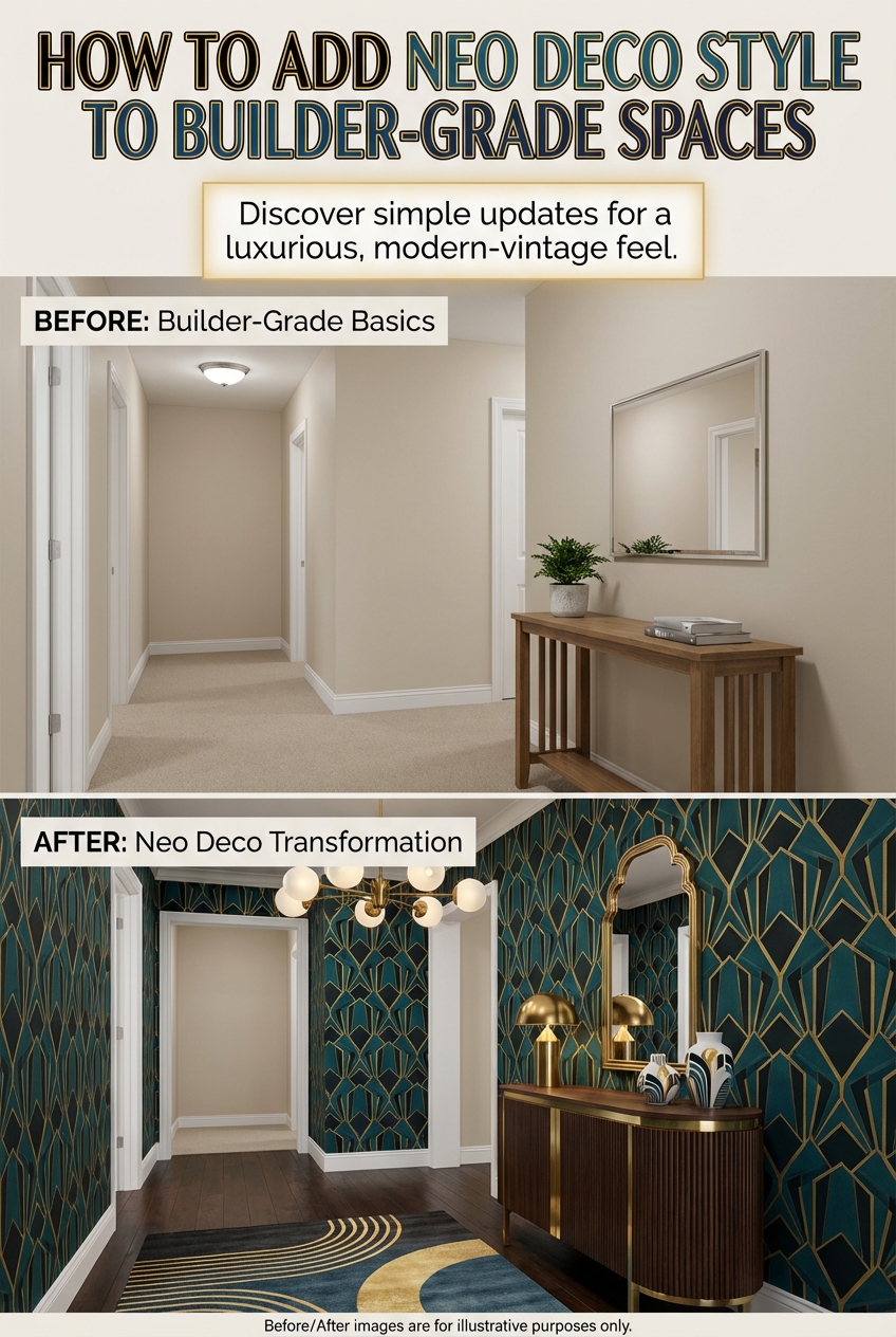 How to Add Neo Deco Style to Builder-Grade Spaces - photo 5