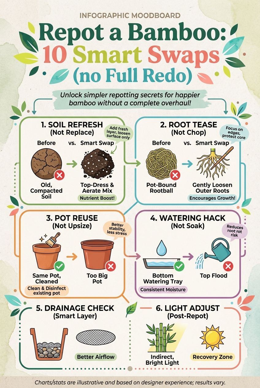 Repot a Bamboo: 10 Smart Swaps (no Full Redo) - photo 4