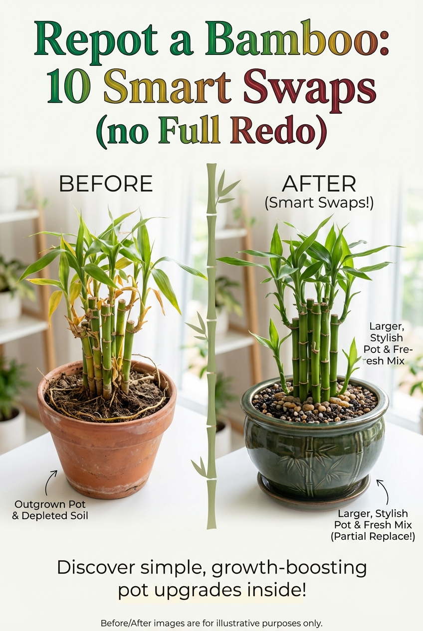 Repot a Bamboo: 10 Smart Swaps (no Full Redo) - photo 5