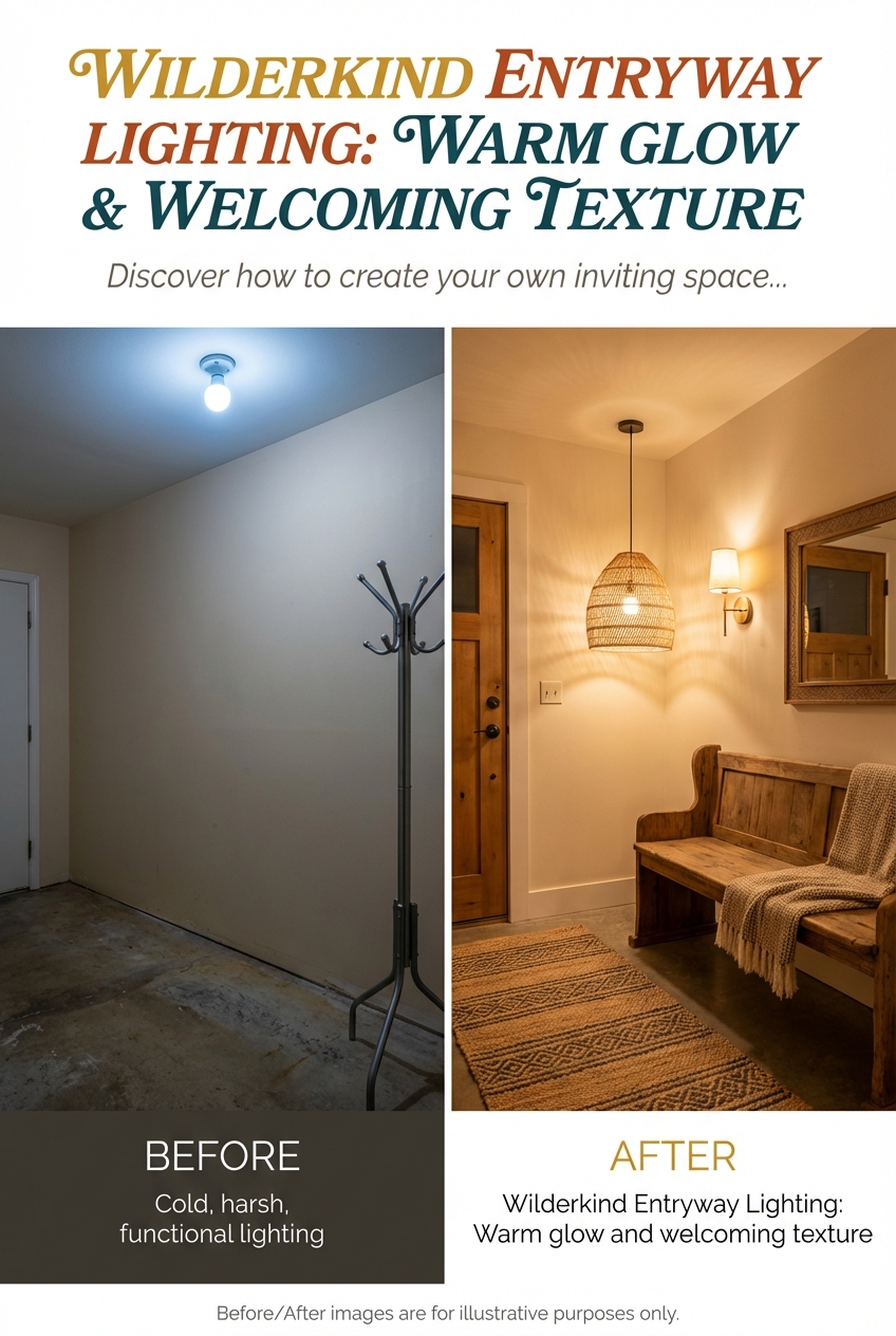 Wilderkind Entryway Lighting: warm glow and welcoming texture - photo 5