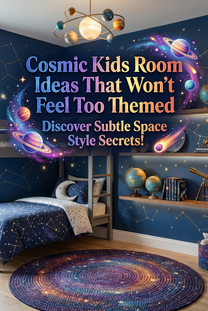 Cosmic Kids Room Ideas That Won’t Feel Too Themed - photo 2