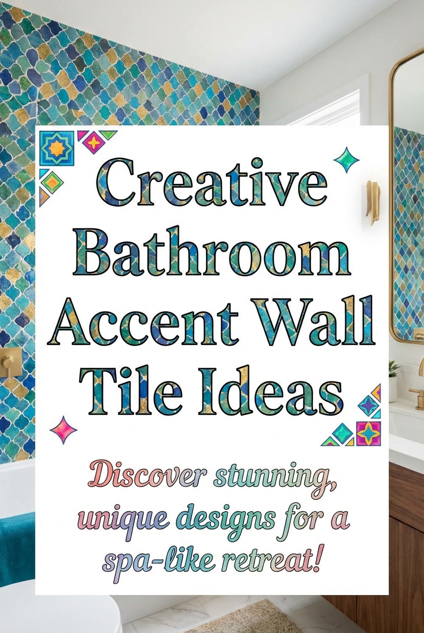 Creative Bathroom Accent Wall Tile Ideas - photo 2