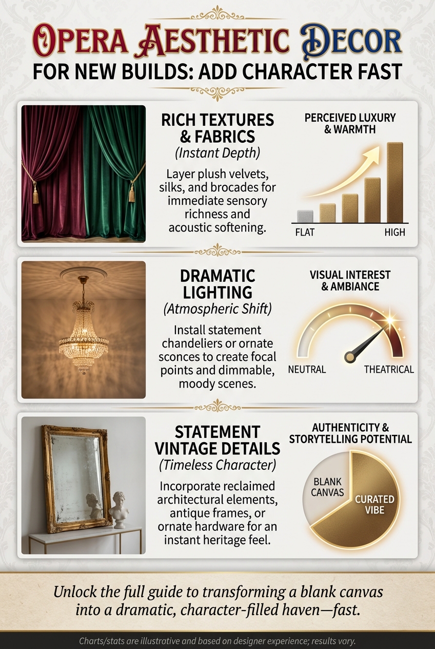 Opera Aesthetic Decor for New Builds: Add Character Fast - photo 3