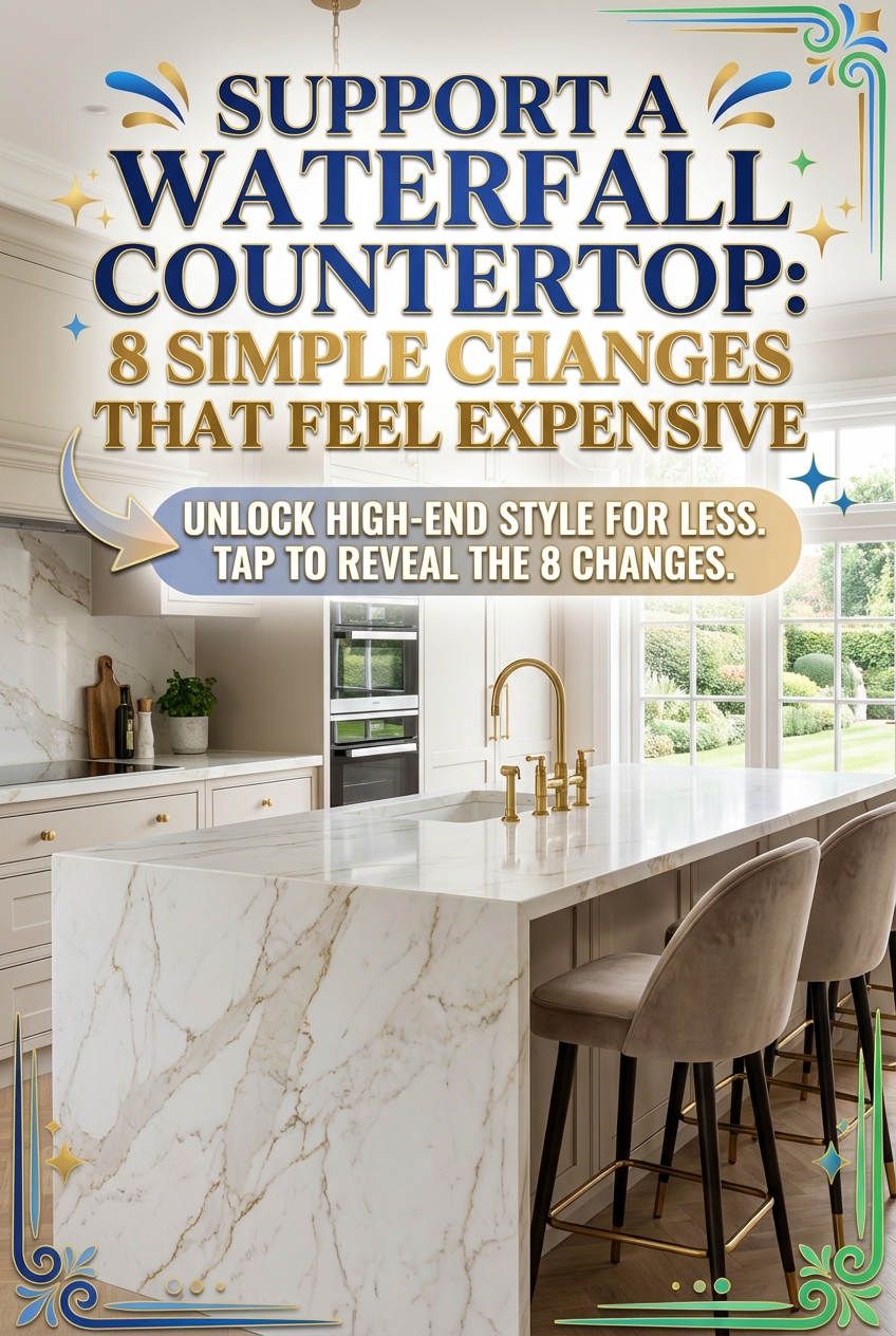 Support a Waterfall Countertop: 8 Simple Changes That Feel Expensive - photo 2