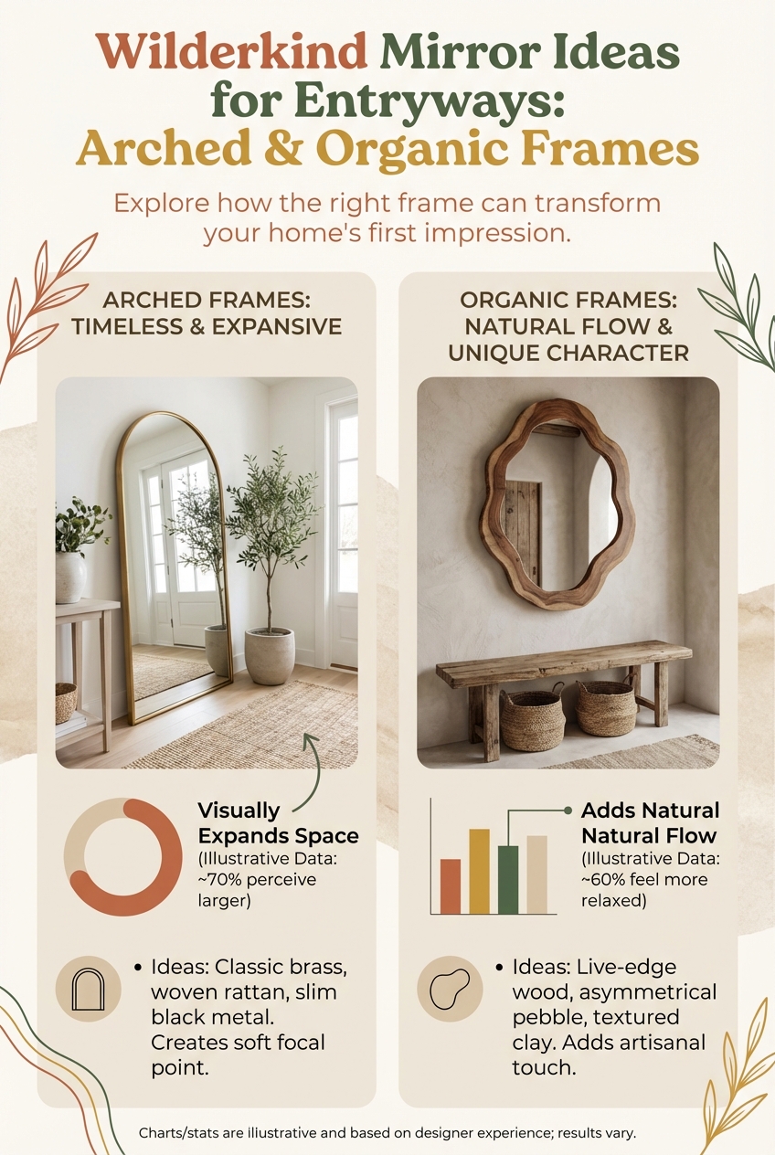 Wilderkind Mirror Ideas for Entryways: arched and organic frames - photo 3
