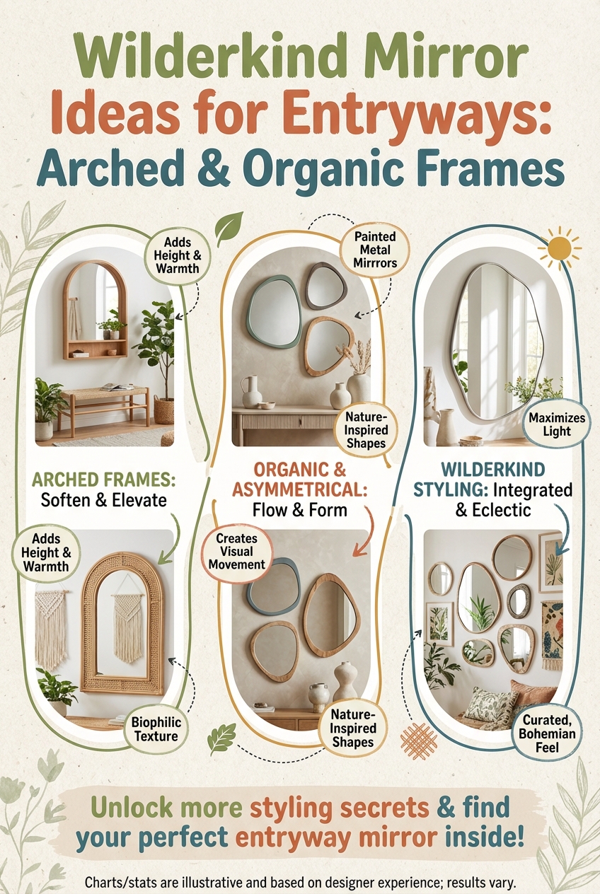 Wilderkind Mirror Ideas for Entryways: arched and organic frames - photo 4