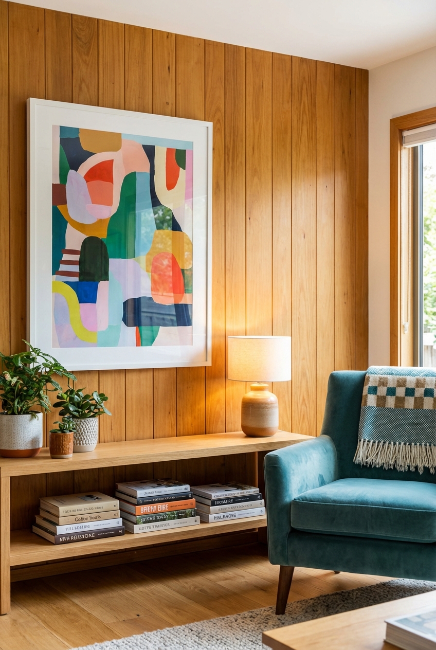 Decorate Wood Paneling Without Painting: 7 Fast Fixes for a More Finished Space