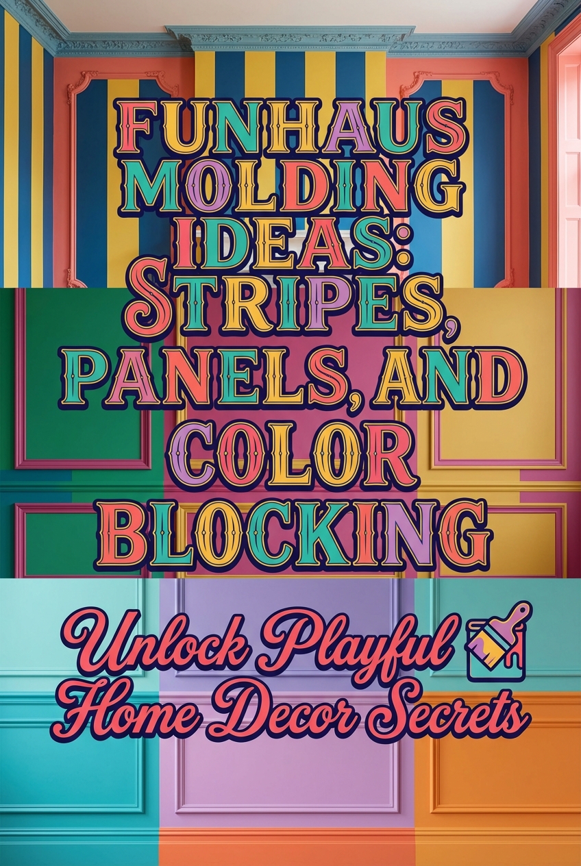 FunHaus Molding Ideas: Stripes, Panels, and Color Blocking - photo 2
