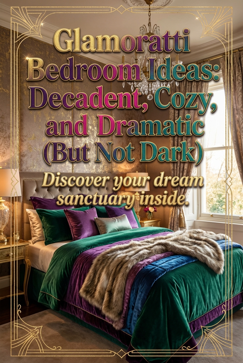 Glamoratti Bedroom Ideas: Decadent, Cozy, and Dramatic (But Not Dark) - photo 2