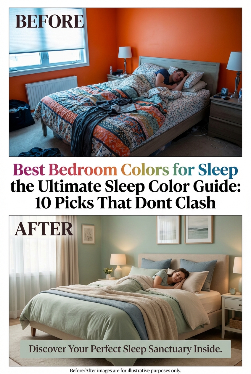 Best Bedroom Colors for Sleep the Ultimate Sleep Color Guide: 10 Picks That Dont Clash - photo 5