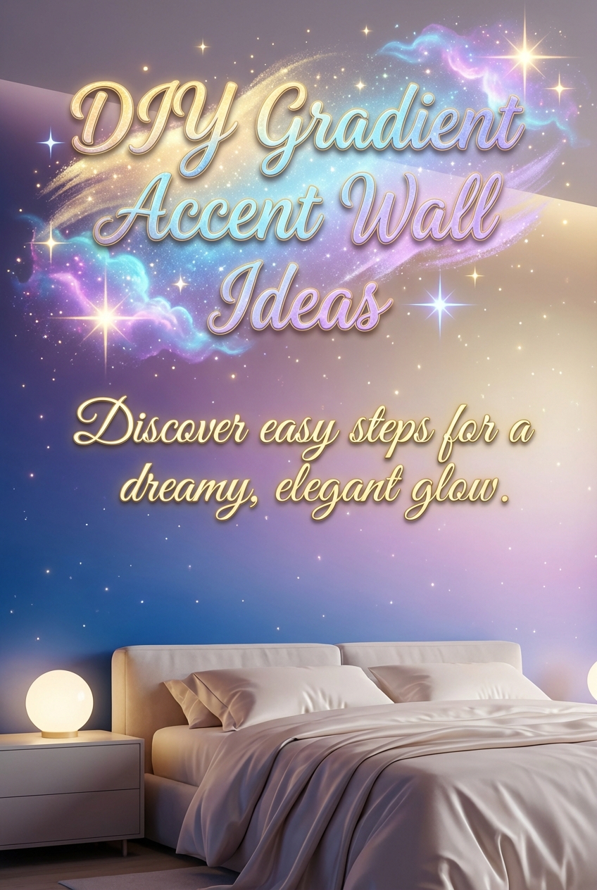 DIY Gradient Accent Wall Ideas (Soft, Celestial, Elegant) - photo 2