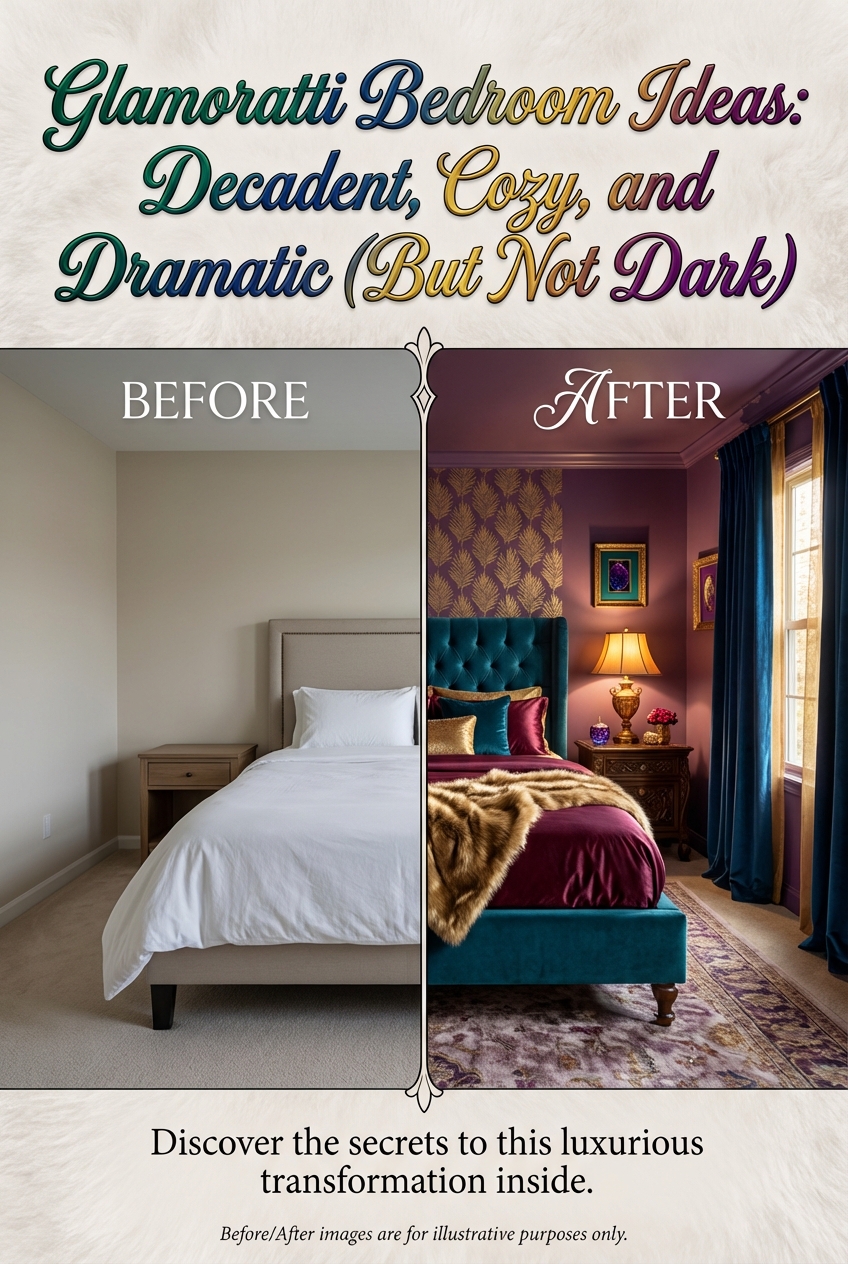 Glamoratti Bedroom Ideas: Decadent, Cozy, and Dramatic (But Not Dark) - photo 5