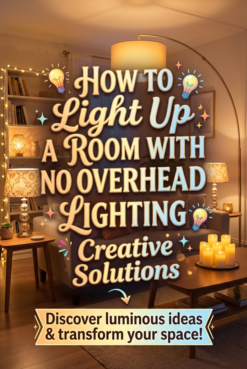 How to Light up a Room with No Overhead Lighting Creative Solutions - photo 2