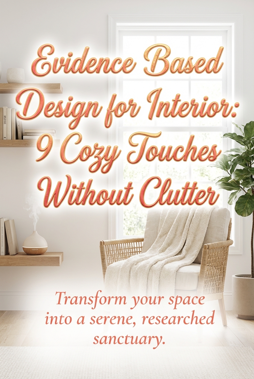 Evidence Based Design for Interior: 9 Cozy Touches Without Clutter - photo 2
