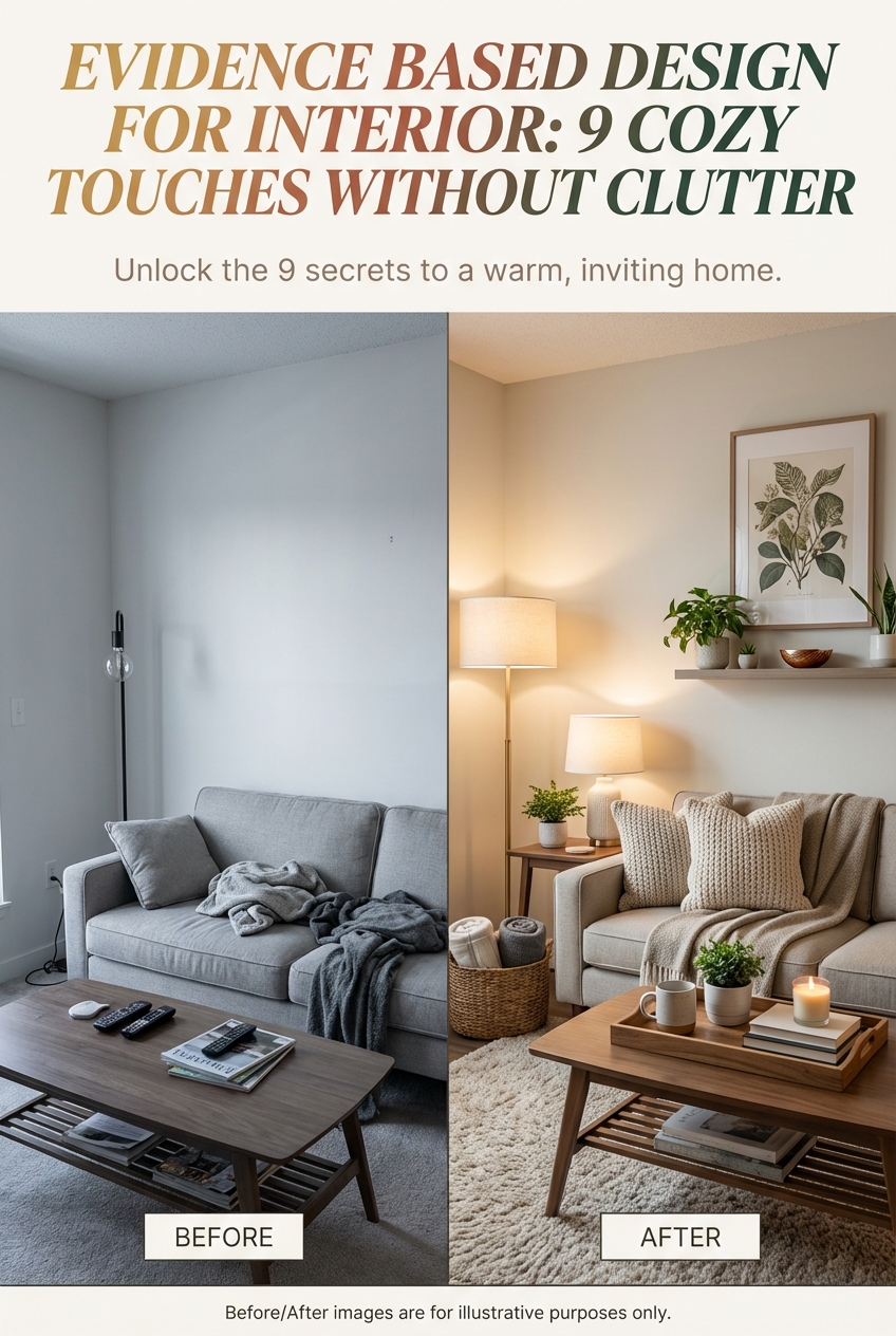 Evidence Based Design for Interior: 9 Cozy Touches Without Clutter - photo 5