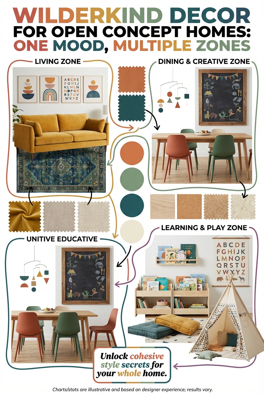 Wilderkind Decor for Open Concept Homes: One Mood, Multiple Zones - photo 4