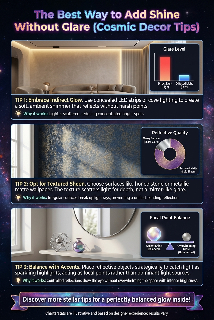 The Best Way to Add Shine Without Glare (Cosmic Decor Tips) - photo 3