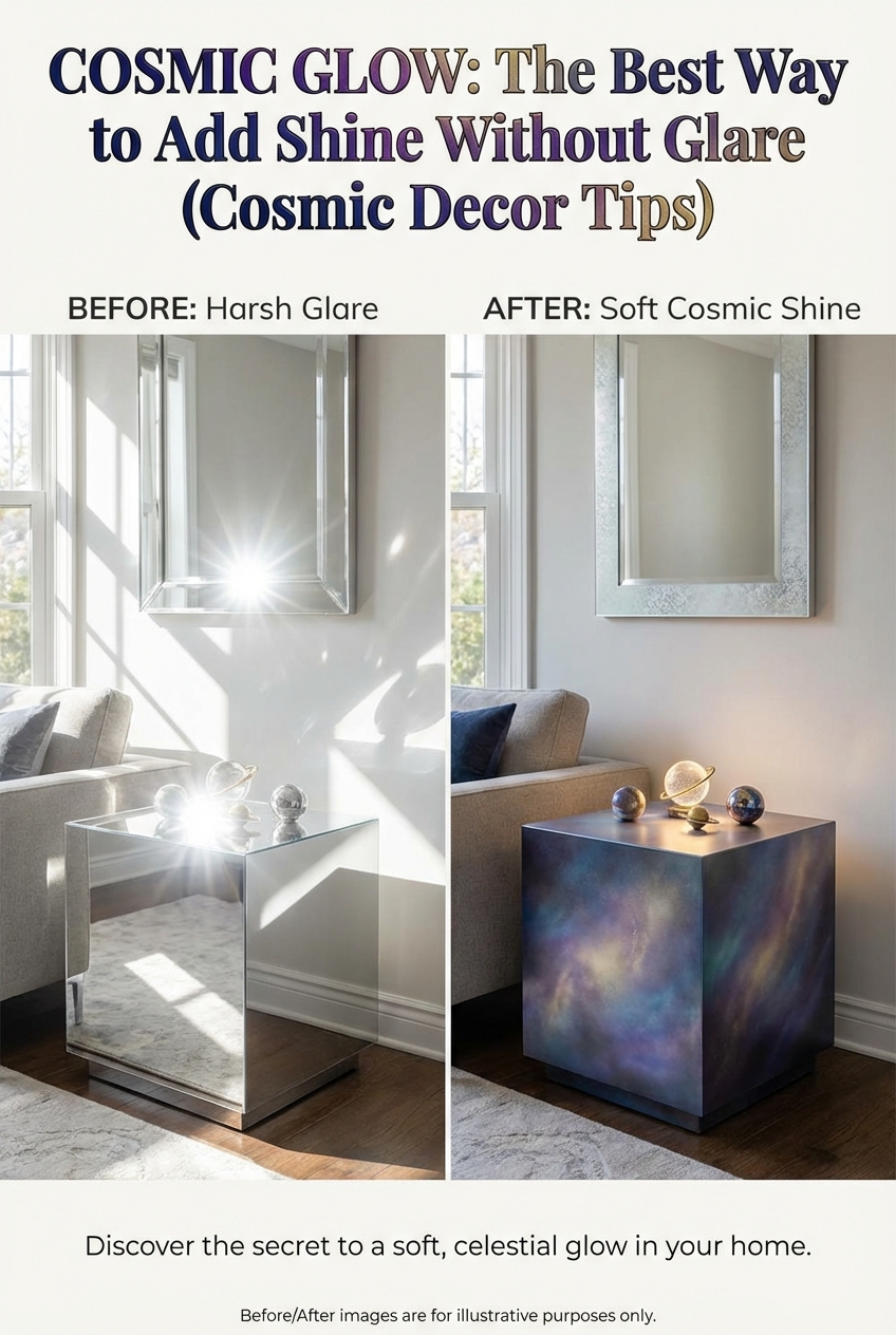 The Best Way to Add Shine Without Glare (Cosmic Decor Tips) - photo 5
