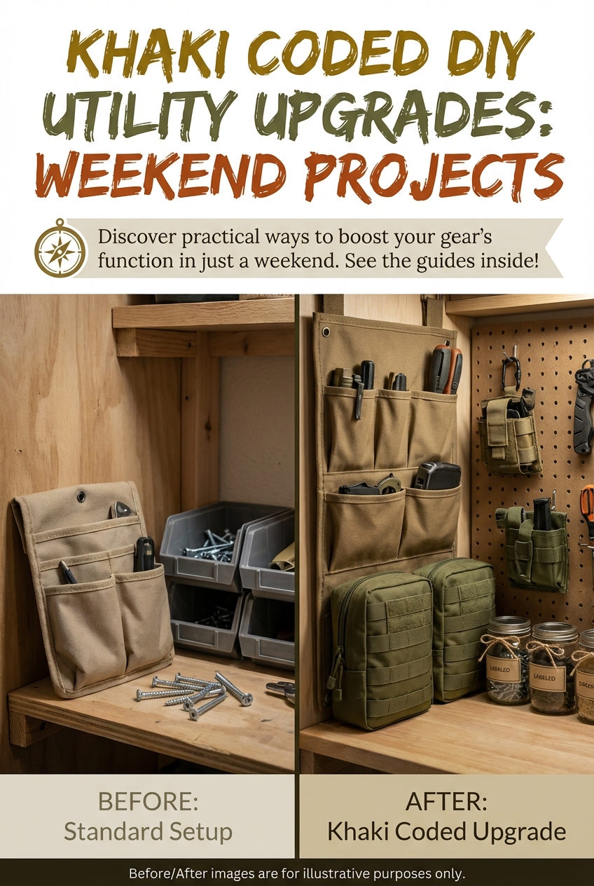 Khaki Coded DIY Ideas: Utility Upgrades You Can Do in a Weekend - photo 5