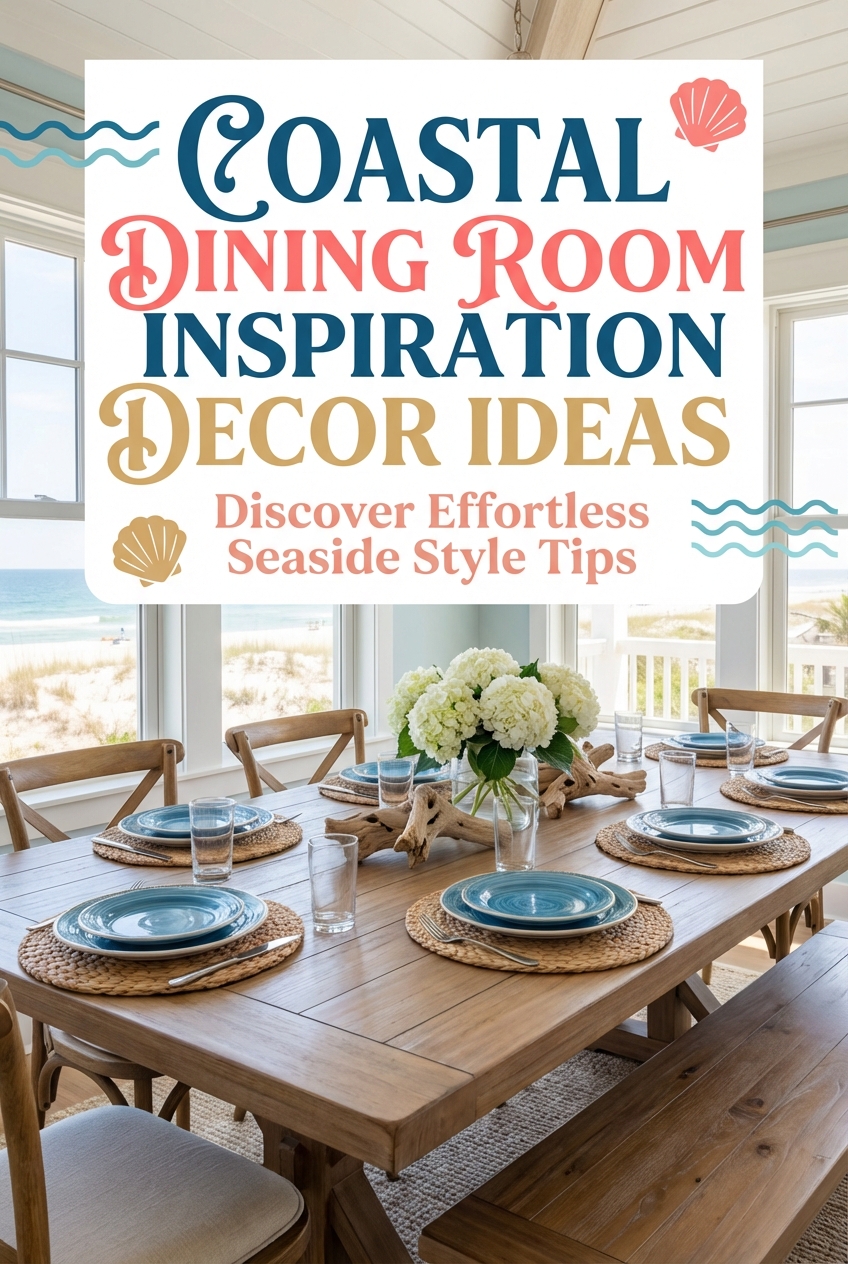 Coastal Dining Room Inspiration Decor Ideas - photo 2