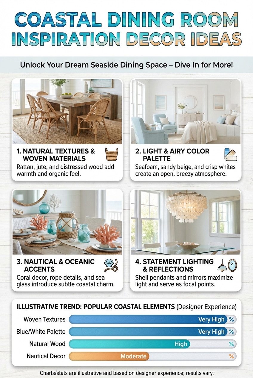 Coastal Dining Room Inspiration Decor Ideas - photo 3