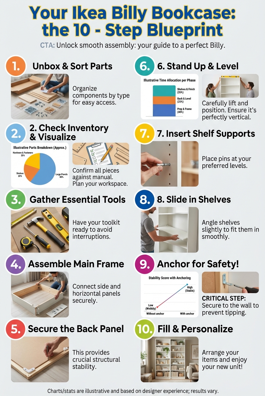 Your Ikea Billy Bookcase: the 10 – Step Blueprint - photo 3