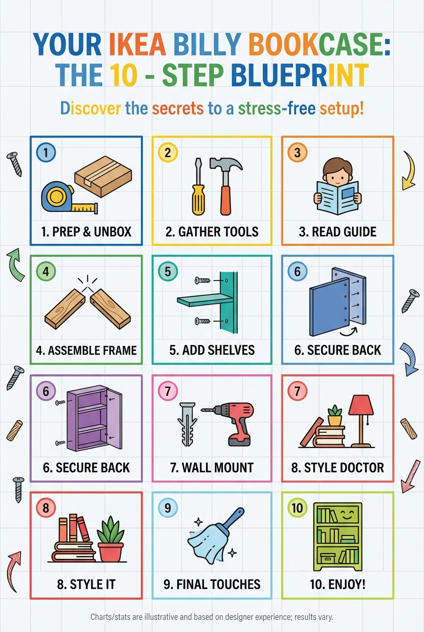 Your Ikea Billy Bookcase: the 10 – Step Blueprint - photo 4