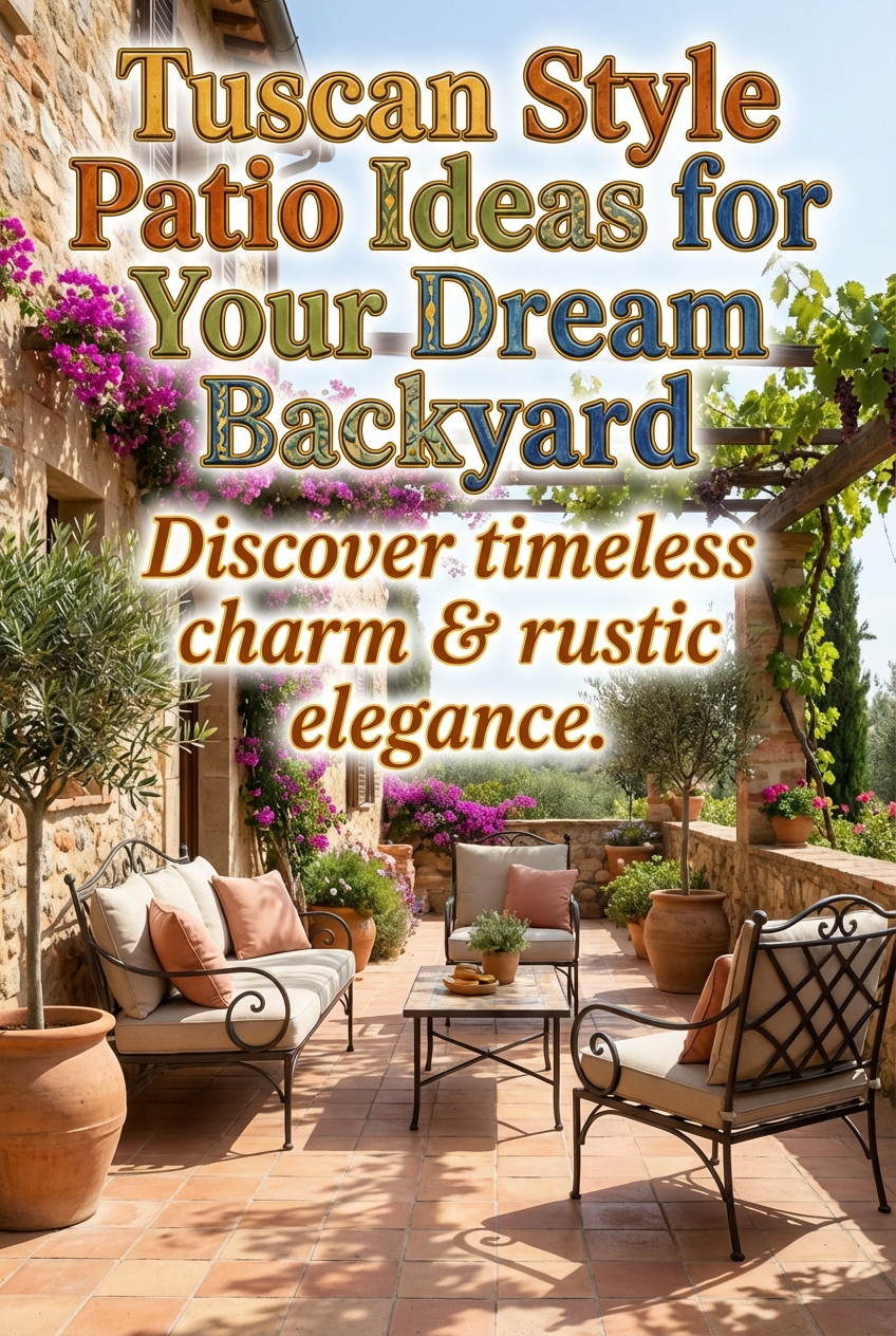 Tuscan Style Patio Ideas for Your Dream Backyard - photo 2