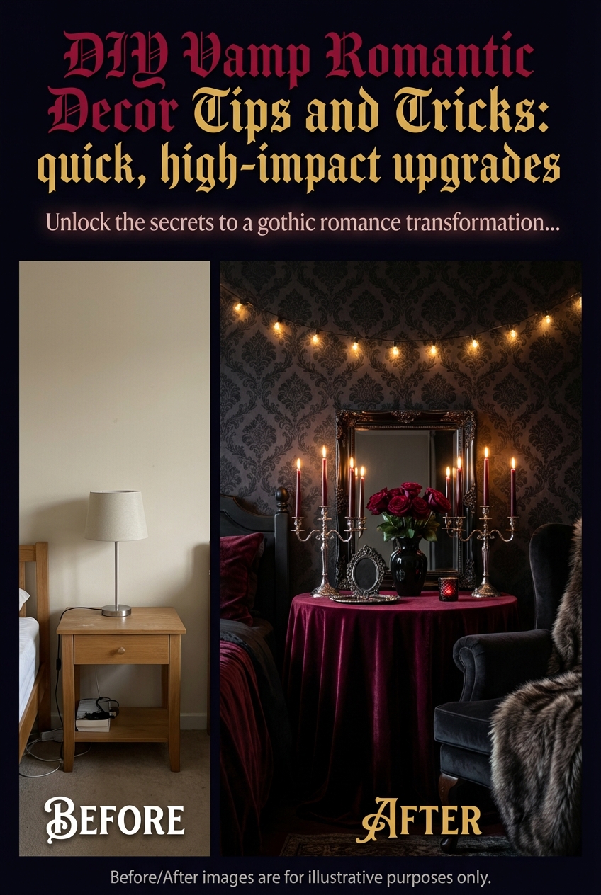 DIY Vamp Romantic Decor Tips and Tricks: quick, high-impact upgrades - photo 5