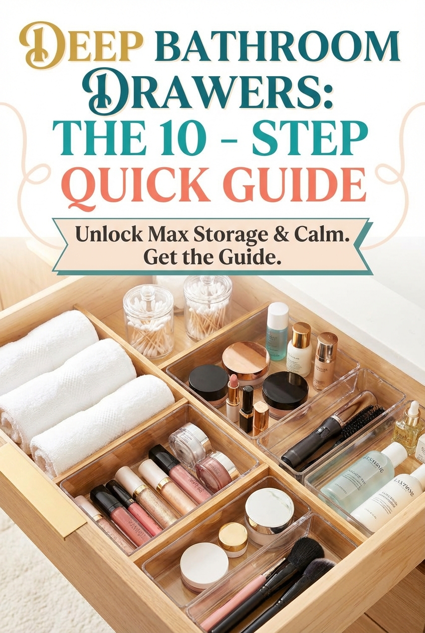 Deep Bathroom Drawers: the 10 – Step Quick Guide - photo 2