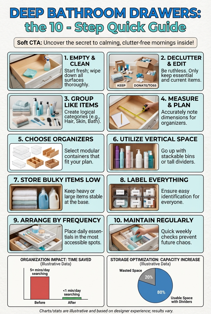 Deep Bathroom Drawers: the 10 – Step Quick Guide - photo 3