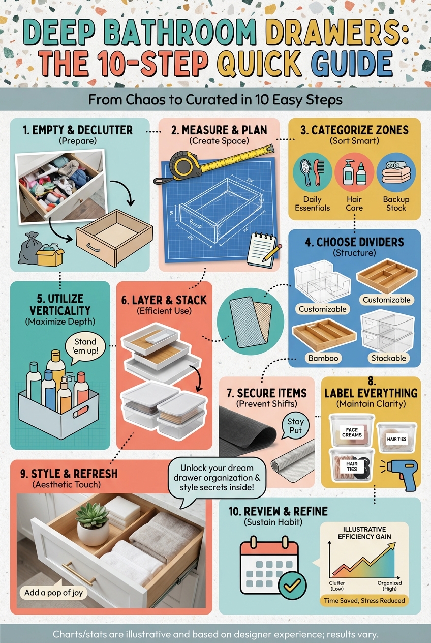 Deep Bathroom Drawers: the 10 – Step Quick Guide - photo 4