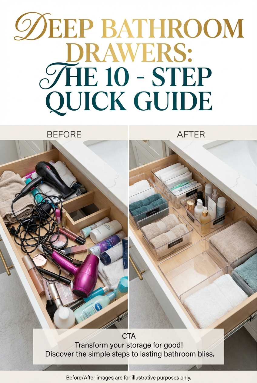 Deep Bathroom Drawers: the 10 – Step Quick Guide - photo 5