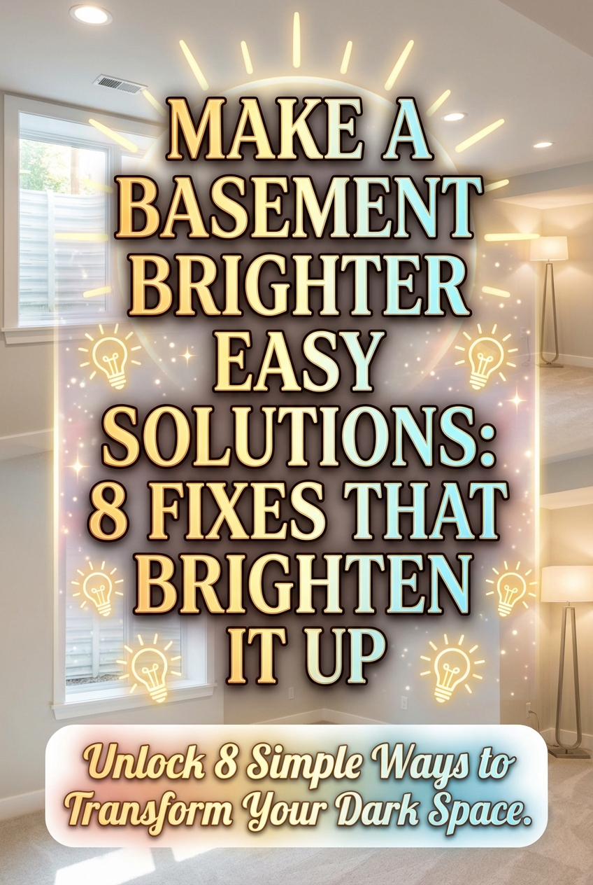 Make a Basement Brighter Easy Solutions: 8 Fixes That Brighten It up - photo 2